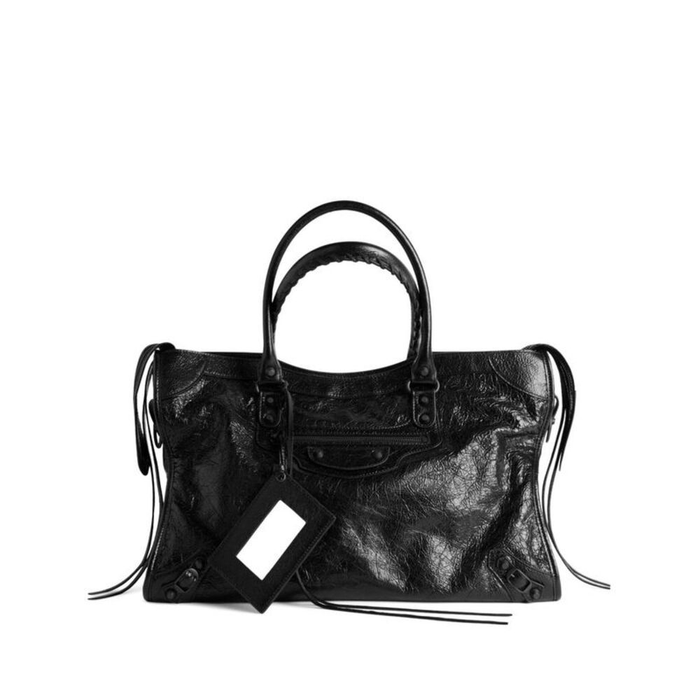 Balenciaga Men Le City Large Leather Tote